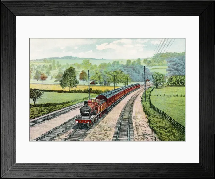 Framed Print : Manchester Express Framed Print : Manchester Express