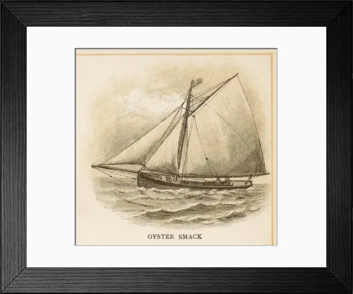 Framed Print : Kent Oyster Smack Framed Print : Kent Oyster Smack