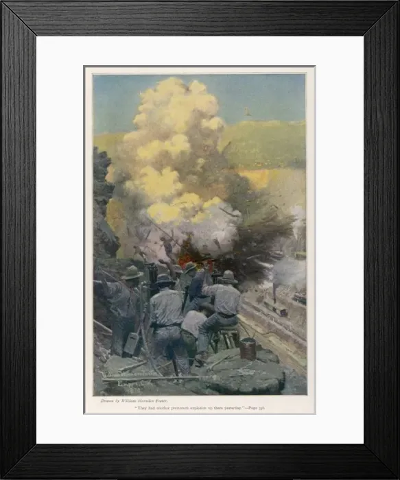 Framed Print : Blasting at Emperador Framed Print : Blasting at Emperador