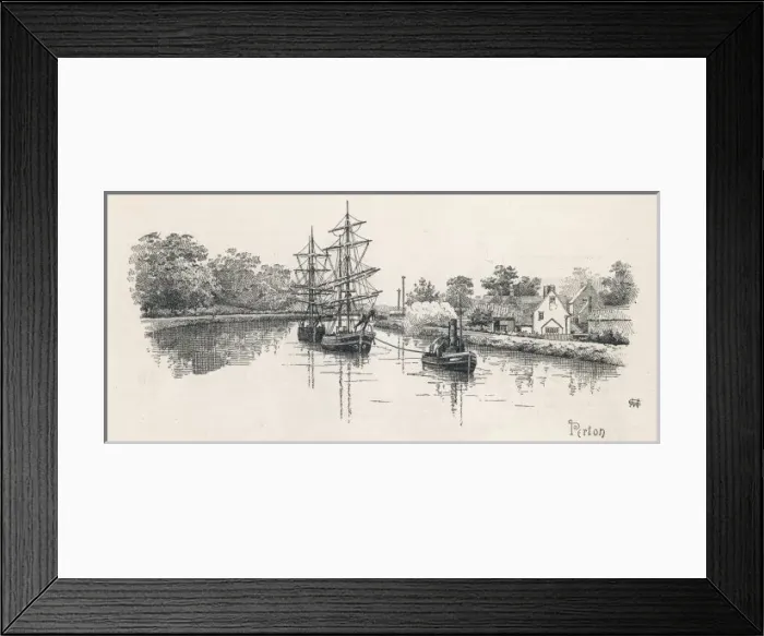 Framed Print : Gloucester Ship Canal Framed Print : Gloucester Ship Canal