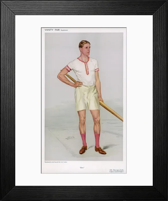 Framed Print : Etherington-Smith Rower Framed Print : Etherington-Smith Rower