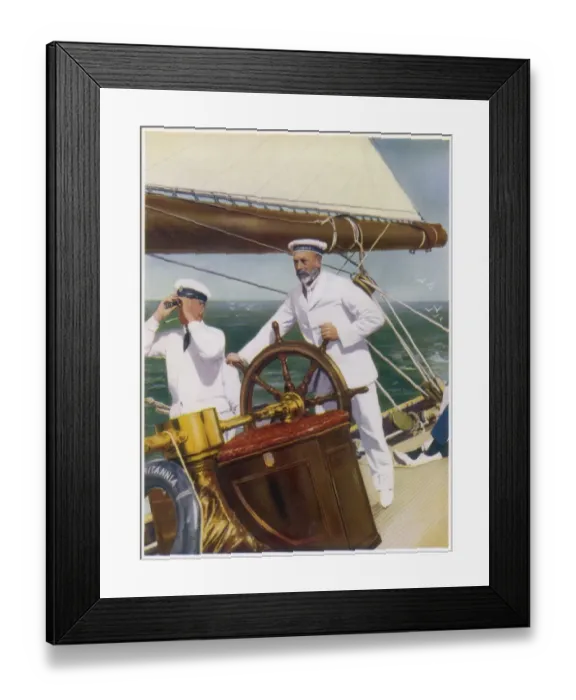 Framed Print : George V / Jubilee / Yacht Framed Print : George V / Jubilee / Yacht