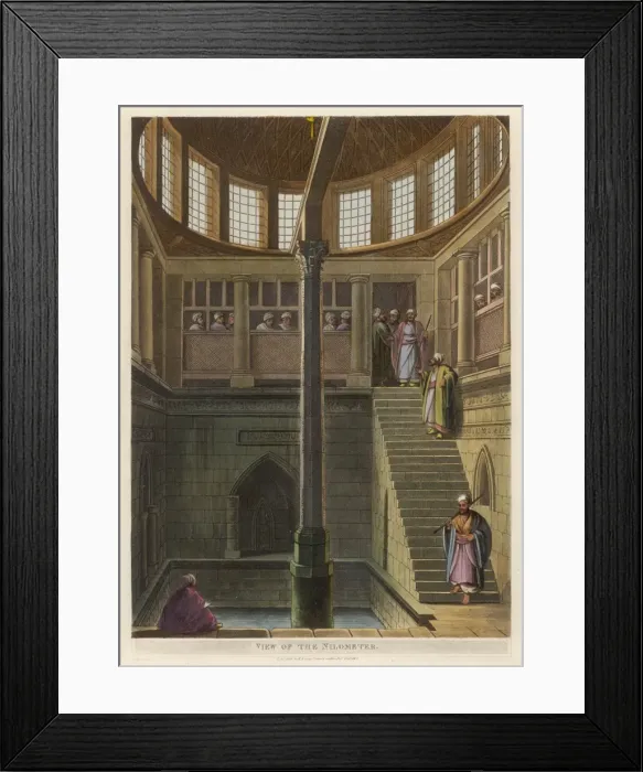 Framed Print : Nilometer (Mayer) 1802 Framed Print : Nilometer (Mayer) 1802