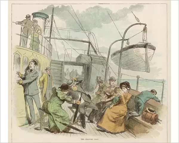 Seasick Passengers 1882