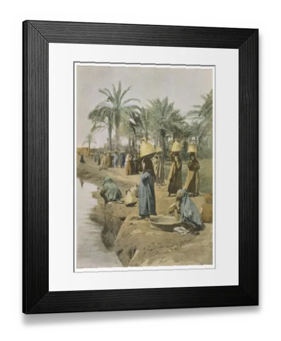 Framed Print : Nile at Bedrechin Framed Print : Nile at Bedrechin