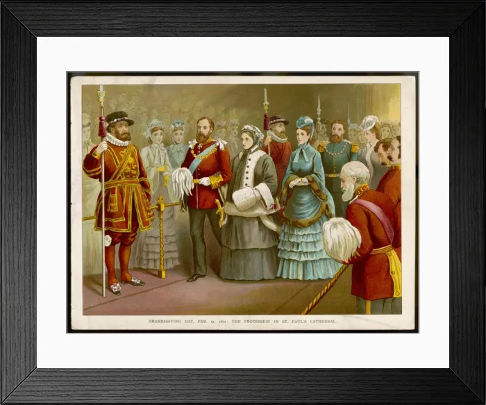 Framed Print : Thanksgiving Day 1872 Framed Print : Thanksgiving Day 1872