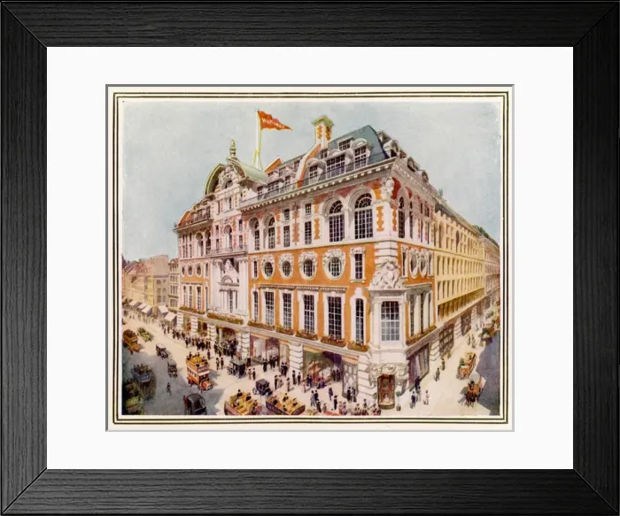 Framed Print : Waring & Gillow, London Framed Print : Waring & Gillow, London