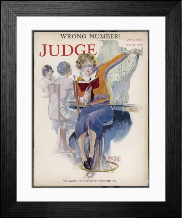 Framed Print : Switchboard Girl Framed Print : Switchboard Girl