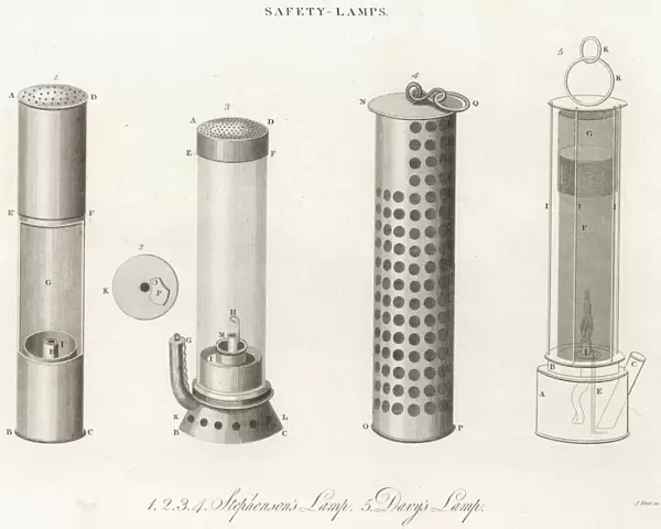 Safety Lamps  /  1826