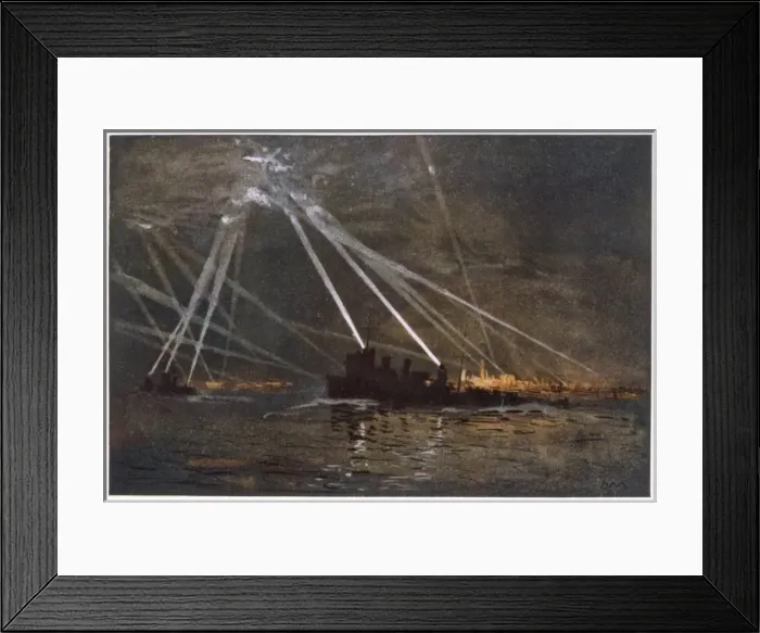 Framed Print : Zeps Spotted on the Tyne Framed Print : Zeps Spotted on the Tyne