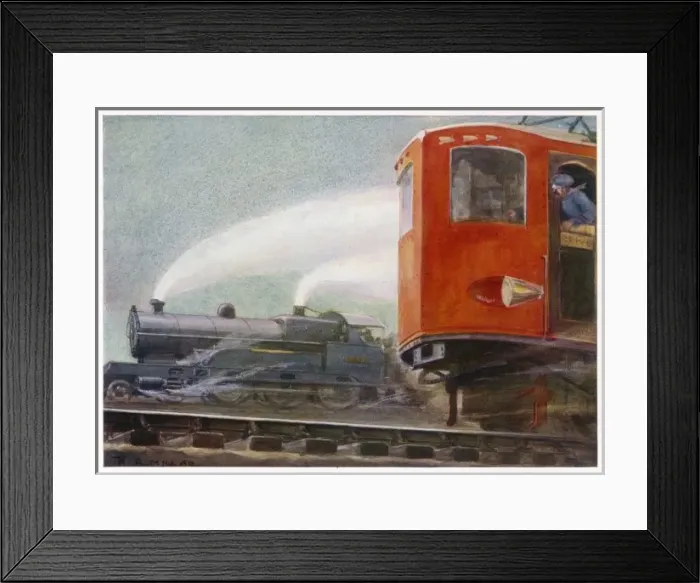 Framed Print : Electricity V Steam Framed Print : Electricity V Steam