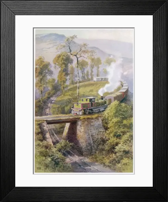 Framed Print : The Himalaya Line Framed Print : The Himalaya Line