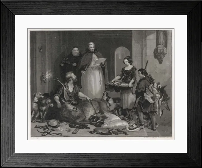 Framed Print : Food for Monks Framed Print : Food for Monks
