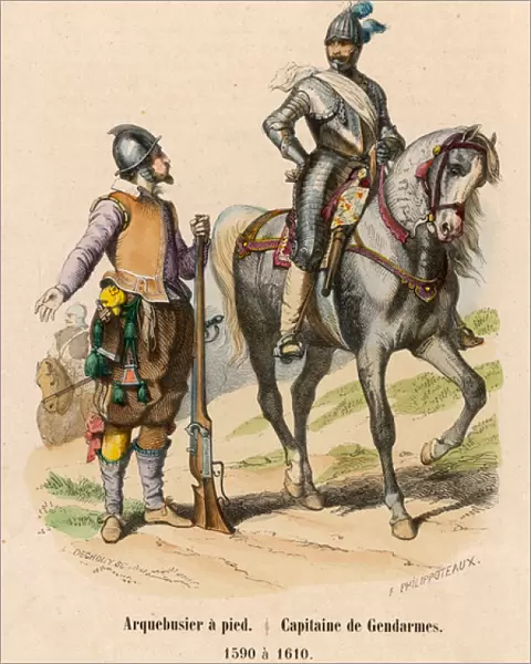 French Soldiers Ca 1600