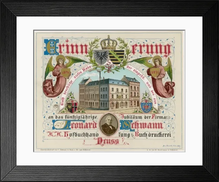 Framed Print : Koln Bookseller Jubilee