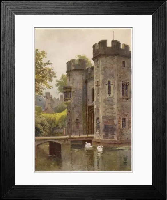 Framed Print : Wells / Palace Gatehouse Framed Print : Wells / Palace Gatehouse