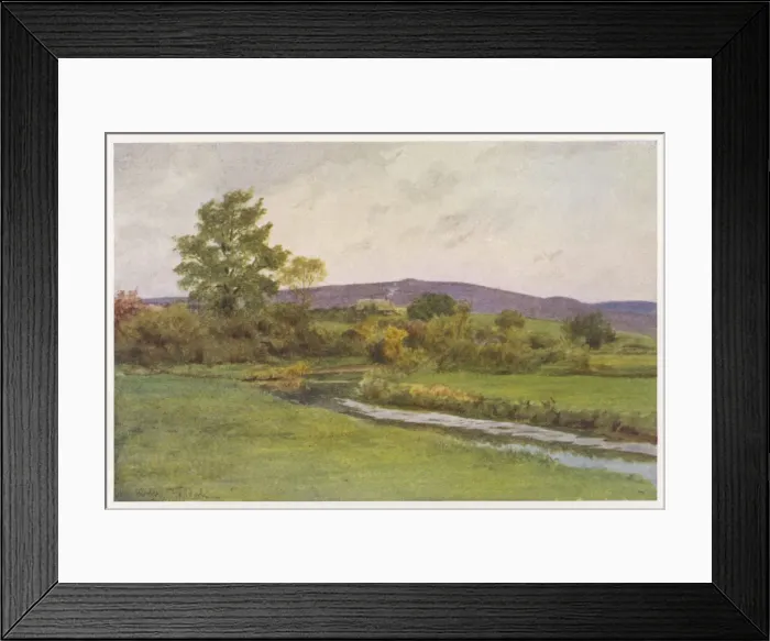 Framed Print : Wessex / Rainbarrow 1906 Framed Print : Wessex / Rainbarrow 1906