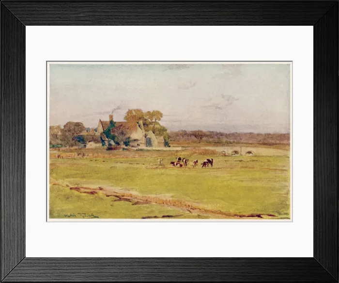 Framed Print : Wessex / Wool Manor House Framed Print : Wessex / Wool Manor House