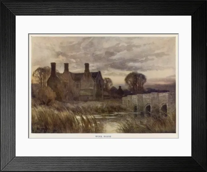 Framed Print : Wessex / Wool Manor House Framed Print : Wessex / Wool Manor House