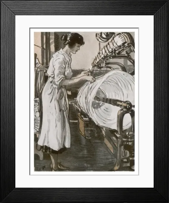 Framed Print : Women Reeling Thread Framed Print : Women Reeling Thread