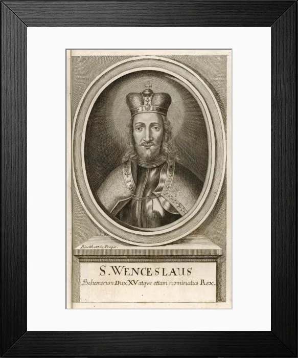 Framed Print : Saint Wenceslas Framed Print : Saint Wenceslas
