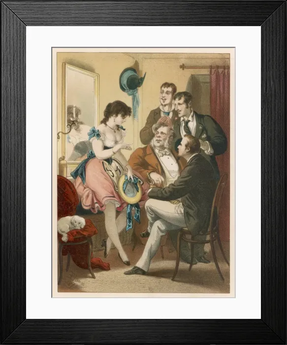 Framed Print : Actress and Friends Framed Print : Actress and Friends