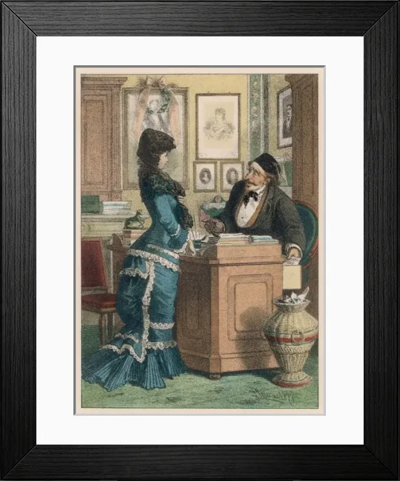 Framed Print : Actress and Agent Framed Print : Actress and Agent