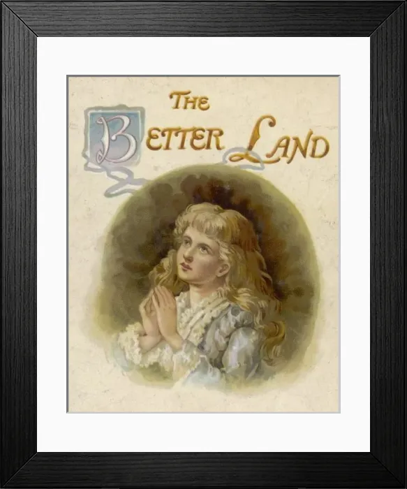 Framed Print : Little Girl Praying Framed Print : Little Girl Praying