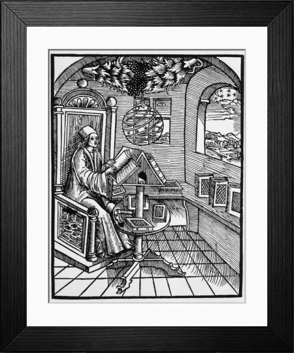 Framed Print : 16th Century Astronomer Framed Print : 16th Century Astronomer