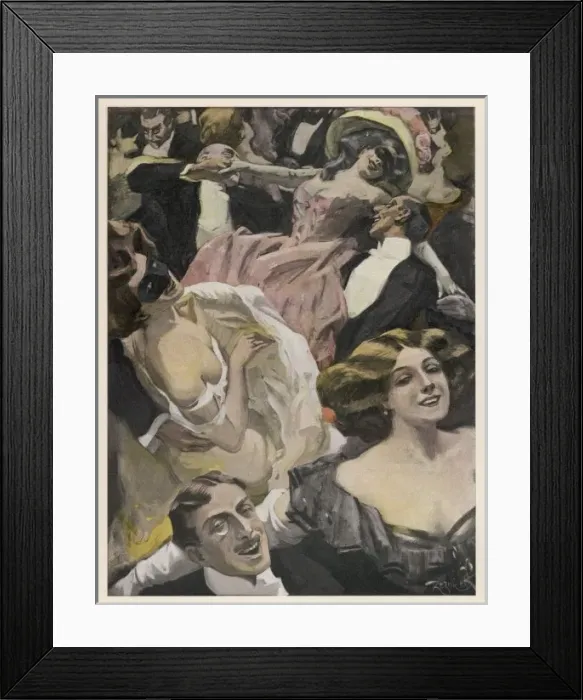 Framed Print : A High-Spirited Party Framed Print : A High-Spirited Party