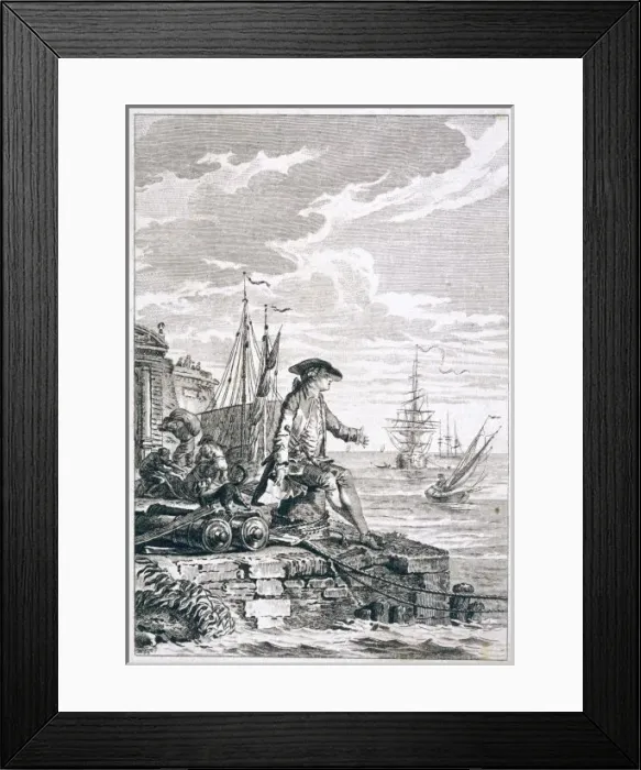 Framed Print : The Unfortunate Merchant