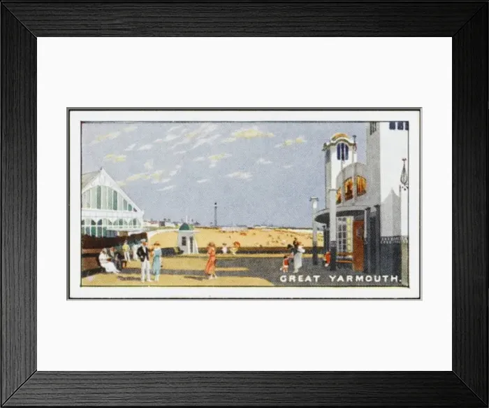 Framed Print : Yarmouth / Norfolk 1920S Framed Print : Yarmouth / Norfolk 1920S