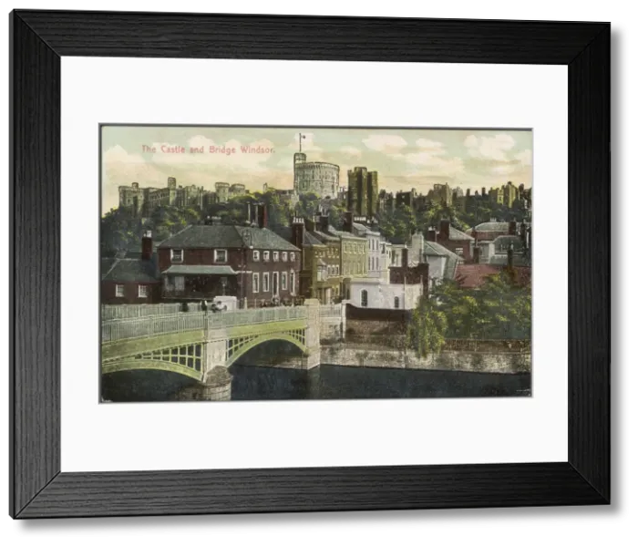Framed Print : Windsor / Thames Bridge Framed Print : Windsor / Thames Bridge