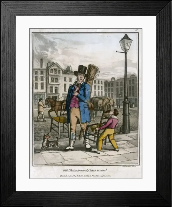 Framed Print : Old Chairs to Mend Framed Print : Old Chairs to Mend