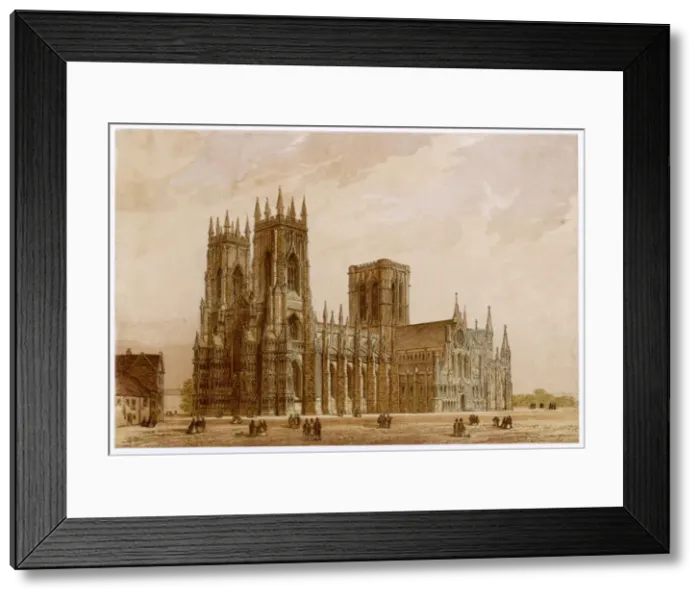 Framed Print : York Minster / Kronheim Framed Print : York Minster / Kronheim
