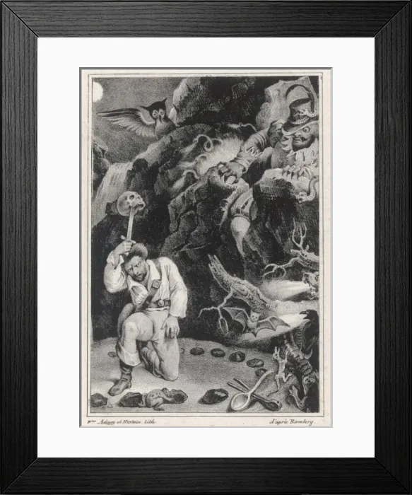 Framed Print : Freischutz; Samiel Framed Print : Freischutz; Samiel