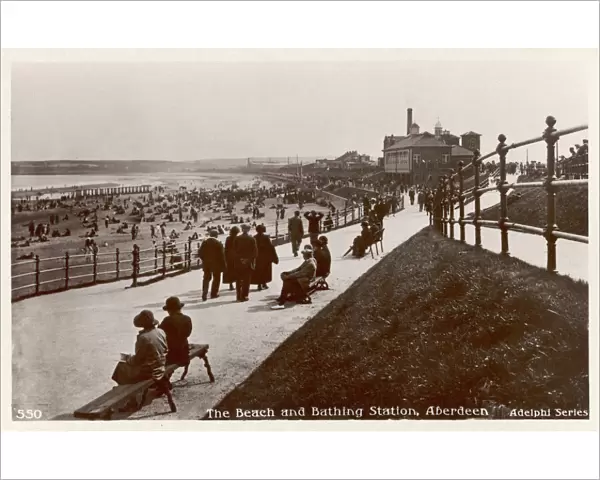 Aberdeen  /  Beach 1920S?