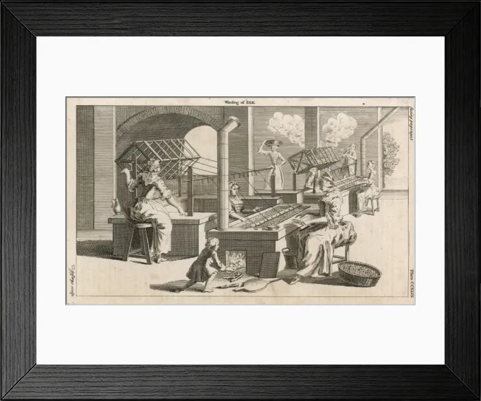 Framed Print : Winding Silk Framed Print : Winding Silk