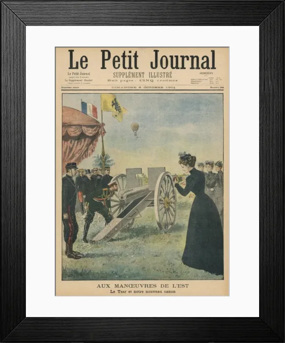 Framed Print : Nicolas II Admires Gun Framed Print : Nicolas II Admires Gun