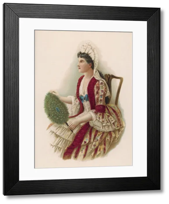 Framed Print : Woman of Annes Reign