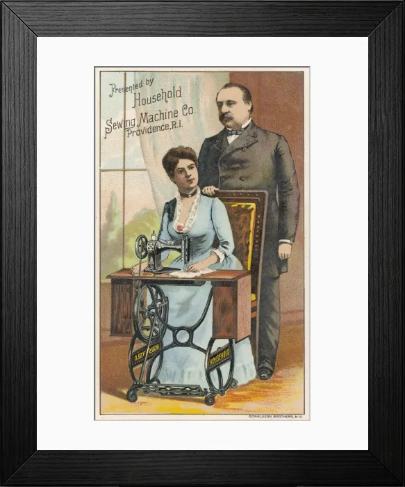 Framed Print : Wife Bought Sew Machine Framed Print : Wife Bought Sew Machine