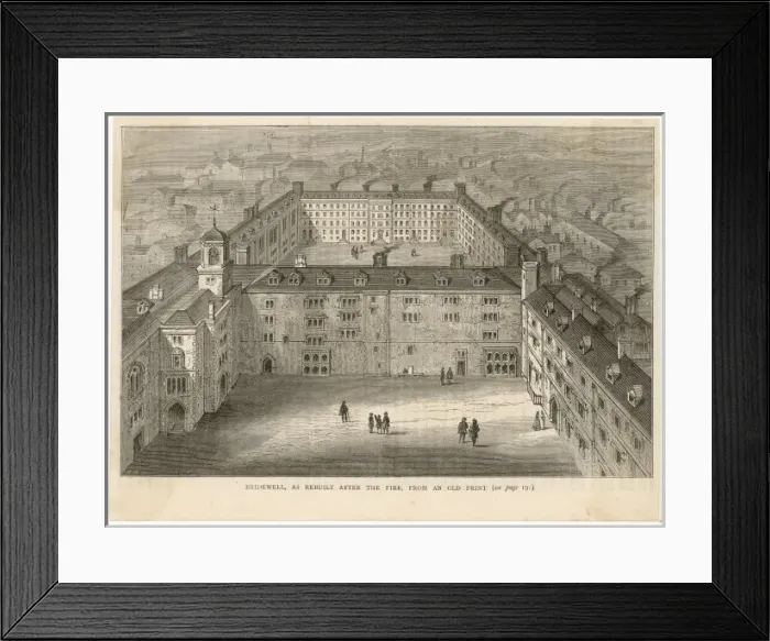 Framed Print : Bridewell Prison Framed Print : Bridewell Prison