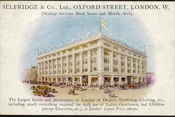 Selfridges, London 1909