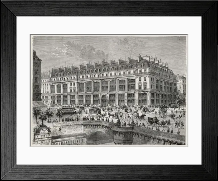 Framed Print : LA Belle Jardiniere 1878 Framed Print : LA Belle Jardiniere 1878
