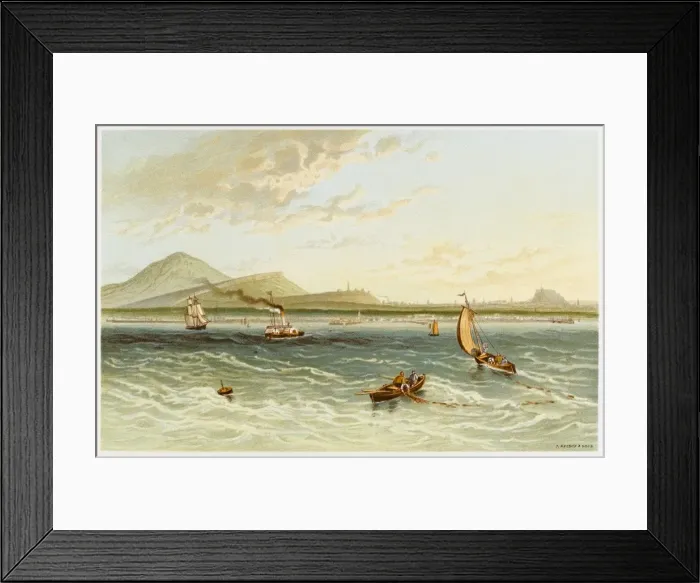 Framed Print : Edinburgh / From Firth Framed Print : Edinburgh / From Firth