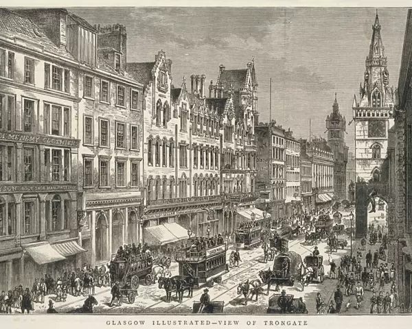 Glasgow  /  Trongate 1880