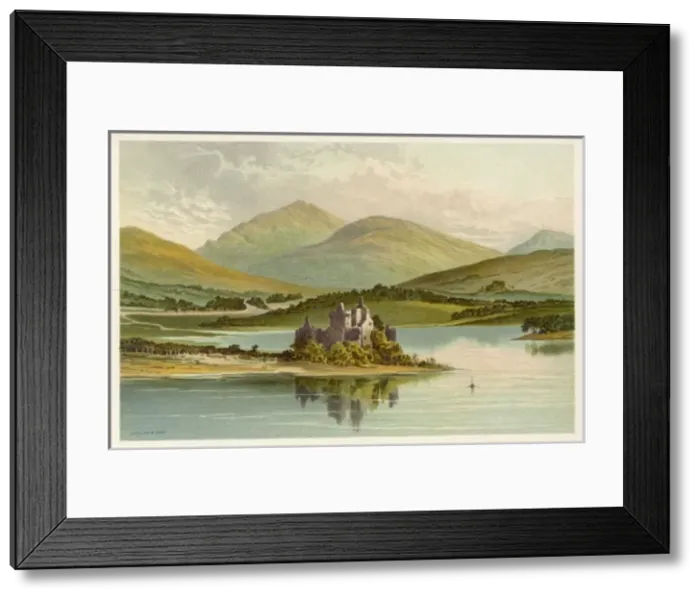 Framed Print : Kilchurn Castle 1880S Framed Print : Kilchurn Castle 1880S