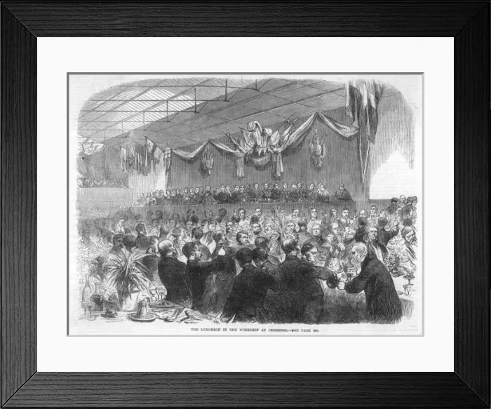 Framed Print : Party at Crossness Framed Print : Party at Crossness