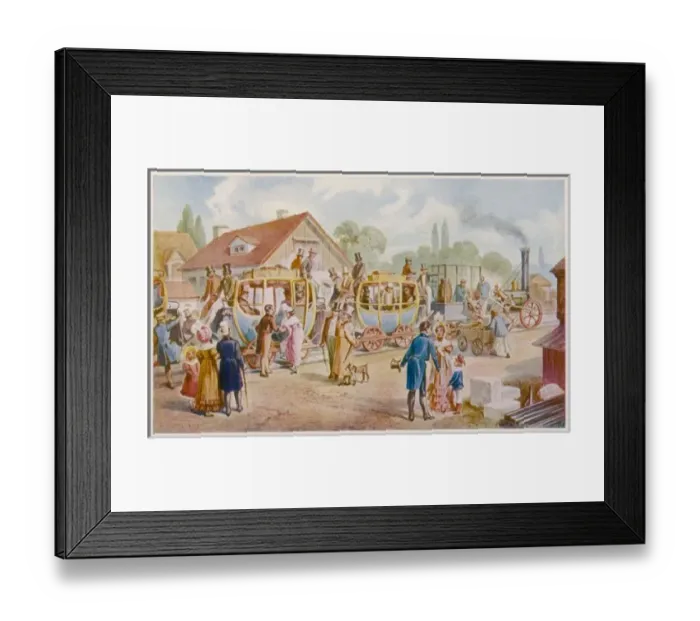 Framed Print : Liverpool Manchestr Rail Framed Print : Liverpool Manchestr Rail