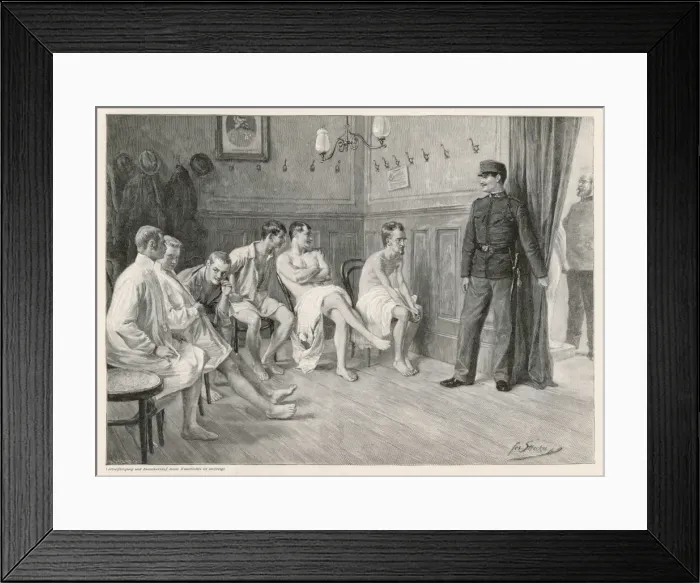 Framed Print : Medical Examination Framed Print : Medical Examination